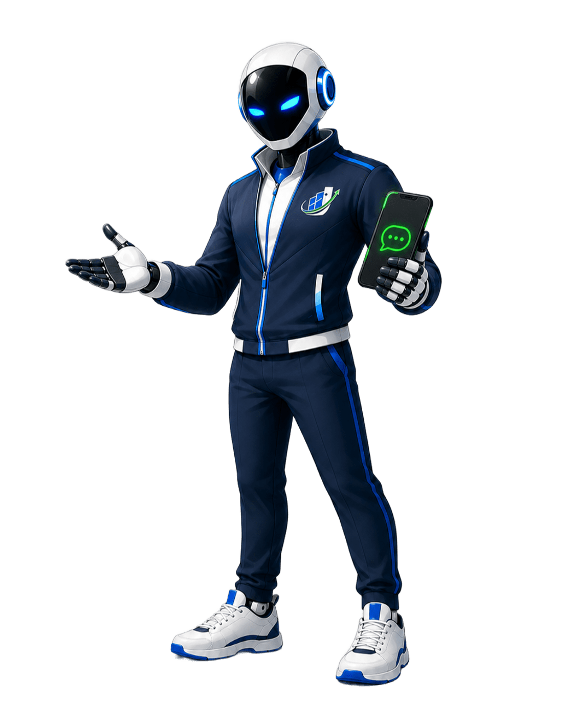 Mascota Numerikas contacto superpuesta